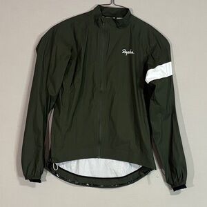 Rapha Women’s Core Rain Jacket II Olive Green Cycling Shell Small
